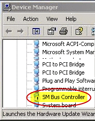 What is sm bus controller driver
